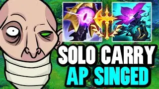 THE #1 BEST SINGED BUILD TO CARRY GAMES YOURSELF! (AP CONQUEROR SINGED)
