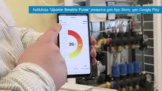 Uponor silto grīdu sistēmas pievienošana mobilajai aplikācijai