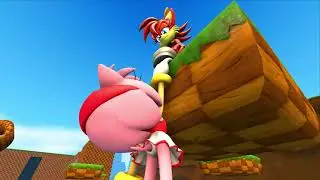 Amy (Sonic) Handstomp Animation