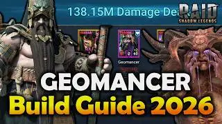 Geomancer Updated Build Guide 2026 (Best Epic Champion) [ Raid Shadow Legends ]