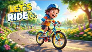 Cycling Song for Kids 🚴‍♂️🎶 | Fun Exercise Song | Kuga Kuga Kids