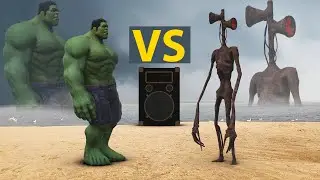 Hulk Vs Siren head Dance Battle || HD ||
