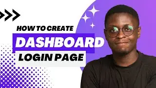 Professional Login Dashboard for Beginners: Learn AutoLayout, Variants, Components and Plugins
