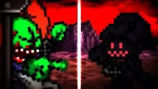 Friday Night Funkin - Tricky the Clown vs Corrupted BF #Shorts