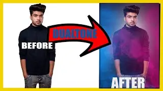 Quick Technique for Portrait Dual Lighting Effect In Photoshop || DRKCREATIONS ||2020