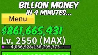 How To Get BILLION Money With *Genius Method* ( Blox Fruits )