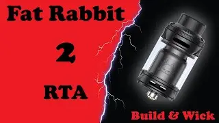 Fat Rabbit 2 RTA - Building and wicking @OfficialHellvape