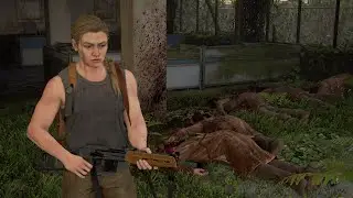 Abby's Semi-Automatic Rifle is Excellent with Gyro Aim| Last of Us 2