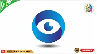 Simple Eye Logo in Corel Draw | Tools Hacker Graphix