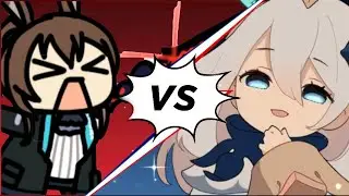 Amiya VS Paimon | Arknights x Genshin Impact Parody