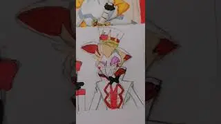 Люцифер из отеля хазбин. #рисование #hazbinhotel #люцифер