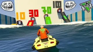 GTA 5 ONLINE 🐷 MEGA WATER TROLL 9999999% IMPOSSIBILE !!! 🐷 DAJE !!