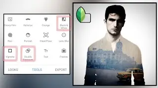Snapseed photo editing | Snapseed Double Exposure Photo Editing | SNAPSEED APP !!