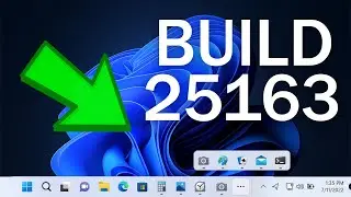 New Windows 11 Build 25163 – New Taskbar Overflow, Tabs in File Explorer Fixes and more