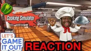 THE BEST RESTAURANT EVER! COOKING SIMULATOR LETS GAME IT OUT REACTION