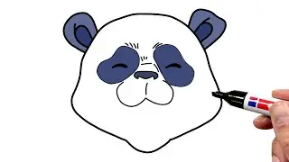 How to Draw Panda From Jujutsu Kaisen