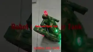 Convertible Robot & Fighter Tank ll Auto Convert II Battery Operated ll Rainbow Kids Store Una HP