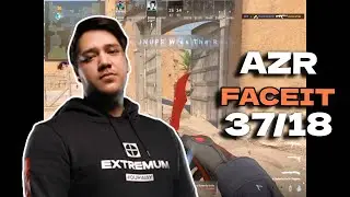 AZR 37 Kills 🔥 w/ jks,Rushly & JNUPS (Dust2) FACEIT June 21, 2024 | CS2 POV