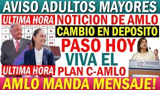 🚨💥𝐔𝐑𝐆𝐄 𝐌𝐄𝐍𝐒𝐀𝐉𝐄 𝐃𝐄 𝐀𝐌𝐋𝐎🚨💥𝐀𝐍𝐔𝐂𝐈𝐀 𝐂𝐀𝐌𝐏𝐈𝐎 𝐄𝐍 𝐃𝐄𝐏𝐎𝐒𝐈𝐓𝐎 𝐃𝐄 𝐏𝐄𝐍𝐒𝐈𝐎𝐍❗❗ 𝐔𝐋𝐓𝐈𝐌𝐎 𝐑𝐄𝐆𝐀𝐋𝐎 𝐃𝐄 𝐀𝐌𝐋𝐎