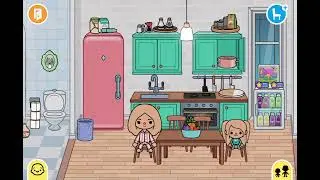 Night routine of a mum and daughter on toca boca