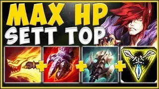 STOP PLAYING SETT WRONG! MAX HP TRUE DMG SETT IS 100% TOO STRONG! - League of Legends Gameplay