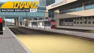 Прибытие поезда №28 Москва — Симферополь на ст. Ростов главный | Trainz 19