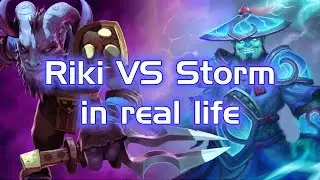 Riki VS Storm Spirit (Dota2 - After Effects)
