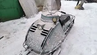 ОБЗОР СОВЕСКОГО СНЕГОХОДА  ,, БУРАН