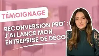 Le témoignage d'Aude, décoratrice d'intérieur formée à l'edaa pour une reconversion pro' 📐