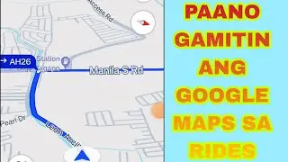 Paano gamitin ang Google Map | actual driving footage #map #googlemaps #highlights