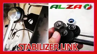#howto replace stabilizer link alza | #diy alza sway bar | #car wobbly when cornering #video