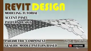 RD015. Modeling Tutorial. Accent Panel Pattern Design. Parametric Component.