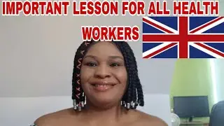 IMPORTANT LESSON FOR ALL HEALTH WORKERS # PRACTICING NURSING ABROAD #