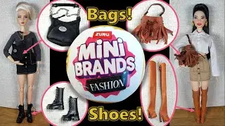 Opening Mini Brands Fashion Series 3 | How Well do they Fit Barbie?