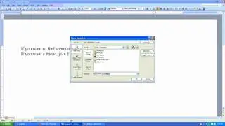 How to create a hyperlink in Microsoft Word 2003
