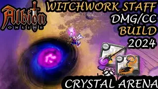 Witchwork Arcane Staff Damage/CC Build 2024 - Crystal Arena (Crystal Rank/Season 23) - Albion Online