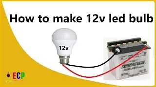 how to make 12v led bulb - old 220v led bulb convert to 12v