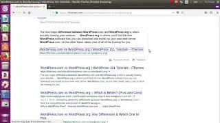 Difference between Wordpress com and Wordpress org