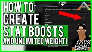 ARK PS4 Tips - How To Use Engine Settings - How To Set Up Unlimited Weight And Stat Boosts Per Level
