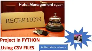 HOTEL RESERVATION SYSTEM Project in PYTHON using CSV Files-Project in Python - IP-BCA-MCA-CBSE