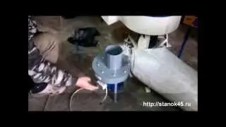Измельчитель поролона ИП-1-4 (видео)