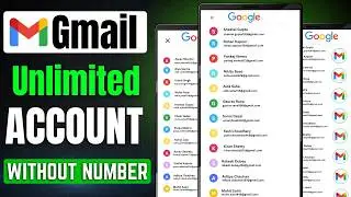 Unlimited Gmail Without Limits | Without Phone Number Verification | New Secret Method ✅