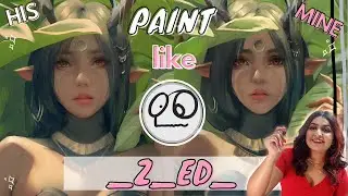 TRUNG BUI ART TUTORIAL |  @trungbui1699   _Z_ED_ Style Study