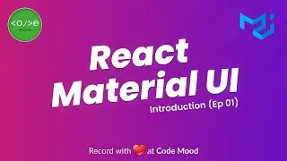 Getting Started with React Material UI: Introduction Episode 01