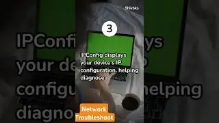 Basic Network Troubleshoot command.                          