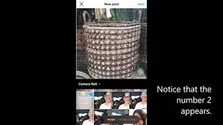 HOW TO UPLOAD MULTIPLE PHOTOS WITH INSTAGRAM's LATEST BUILD