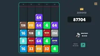 MERGE BLOCKS ON CRAZZY GAME TIME NAIL BITING GAMEPLAY