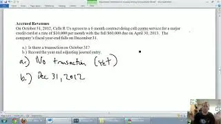 Accounting Basics 3.4 - Accrued Revenues