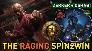 Rage-Stacking Cyclone【Zerk + Oshabi】dealing GIGACHAD DAMAGE! Spin2Win 
