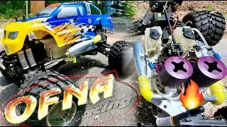 OFNA Twin Titan - Dual .26 Engine Nitro Monster Truck (5.2 HP Total) 👍🏻 - NITRO Golden ERA 💥